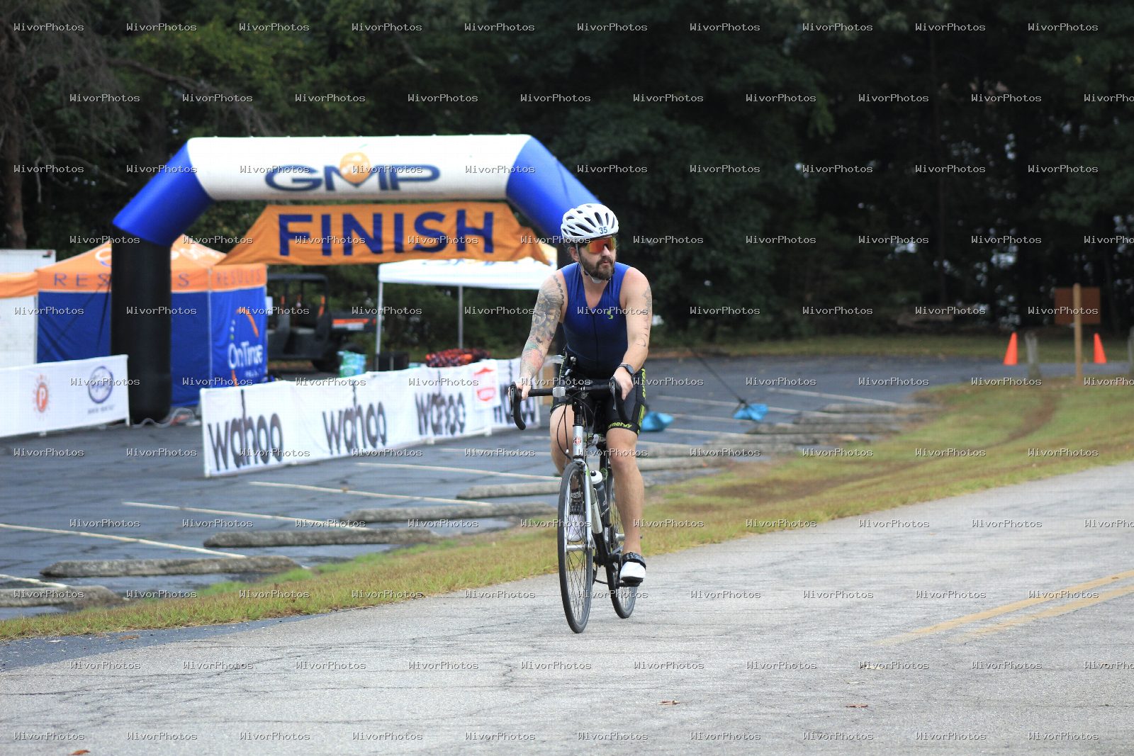 Triathlon photograph at Tugaloo Olympic, Sprint, and Aquabike