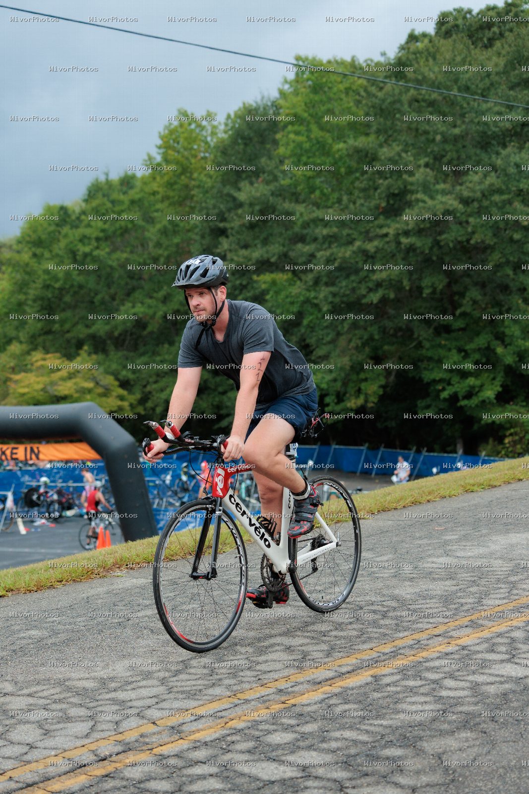 Triathlon photograph at Tugaloo Olympic, Sprint, and Aquabike