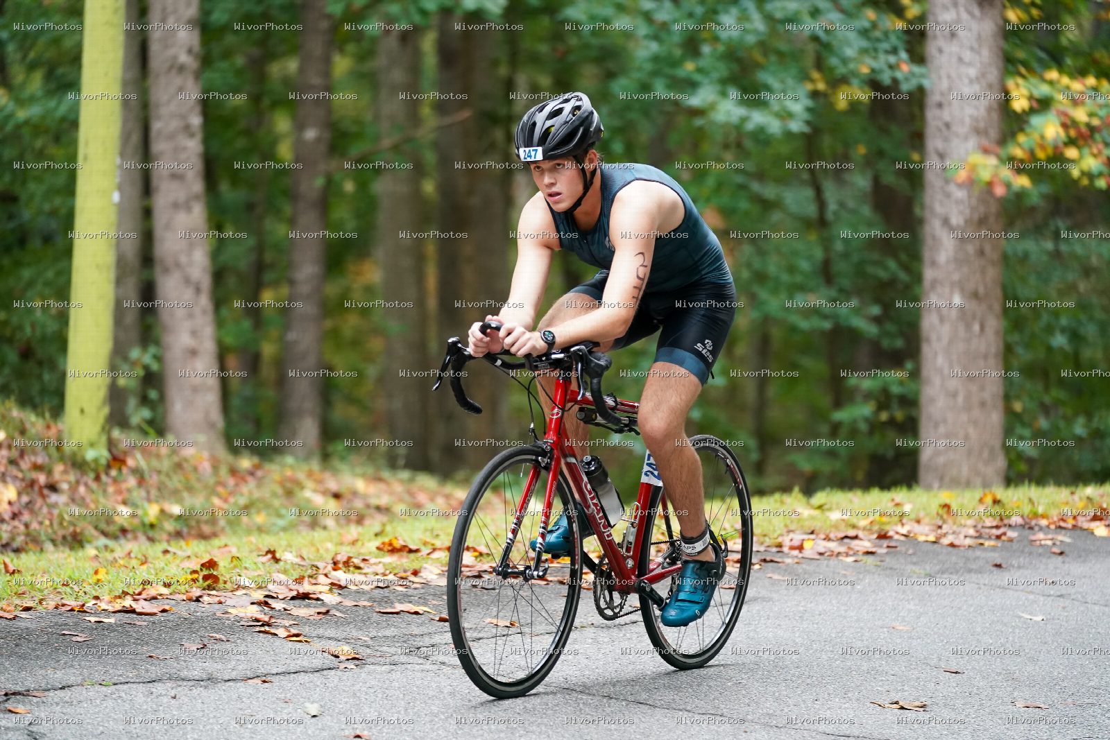 Triathlon photograph at Tugaloo Olympic, Sprint, and Aquabike