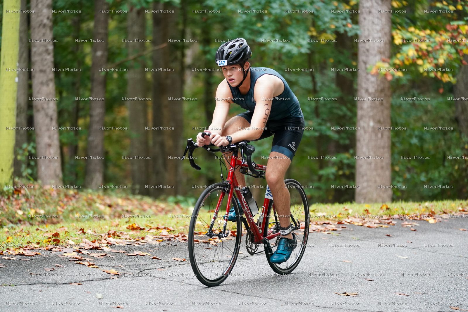 Triathlon photograph at Tugaloo Olympic, Sprint, and Aquabike