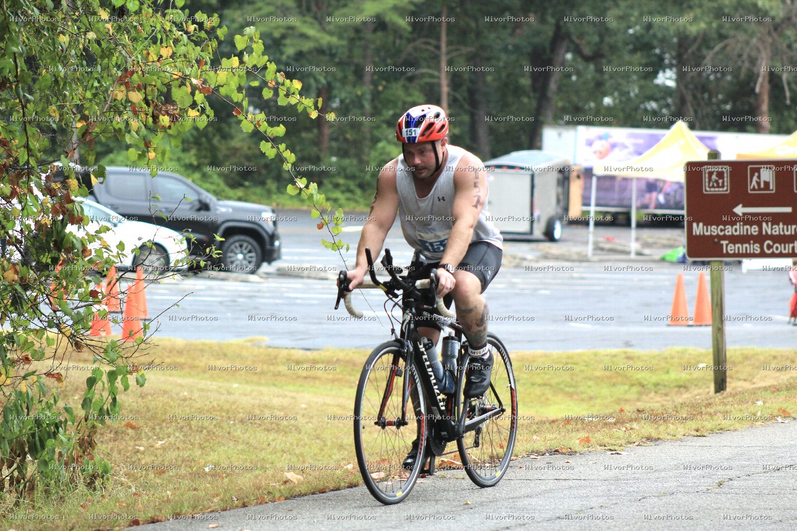 Triathlon photograph at Tugaloo Olympic, Sprint, and Aquabike
