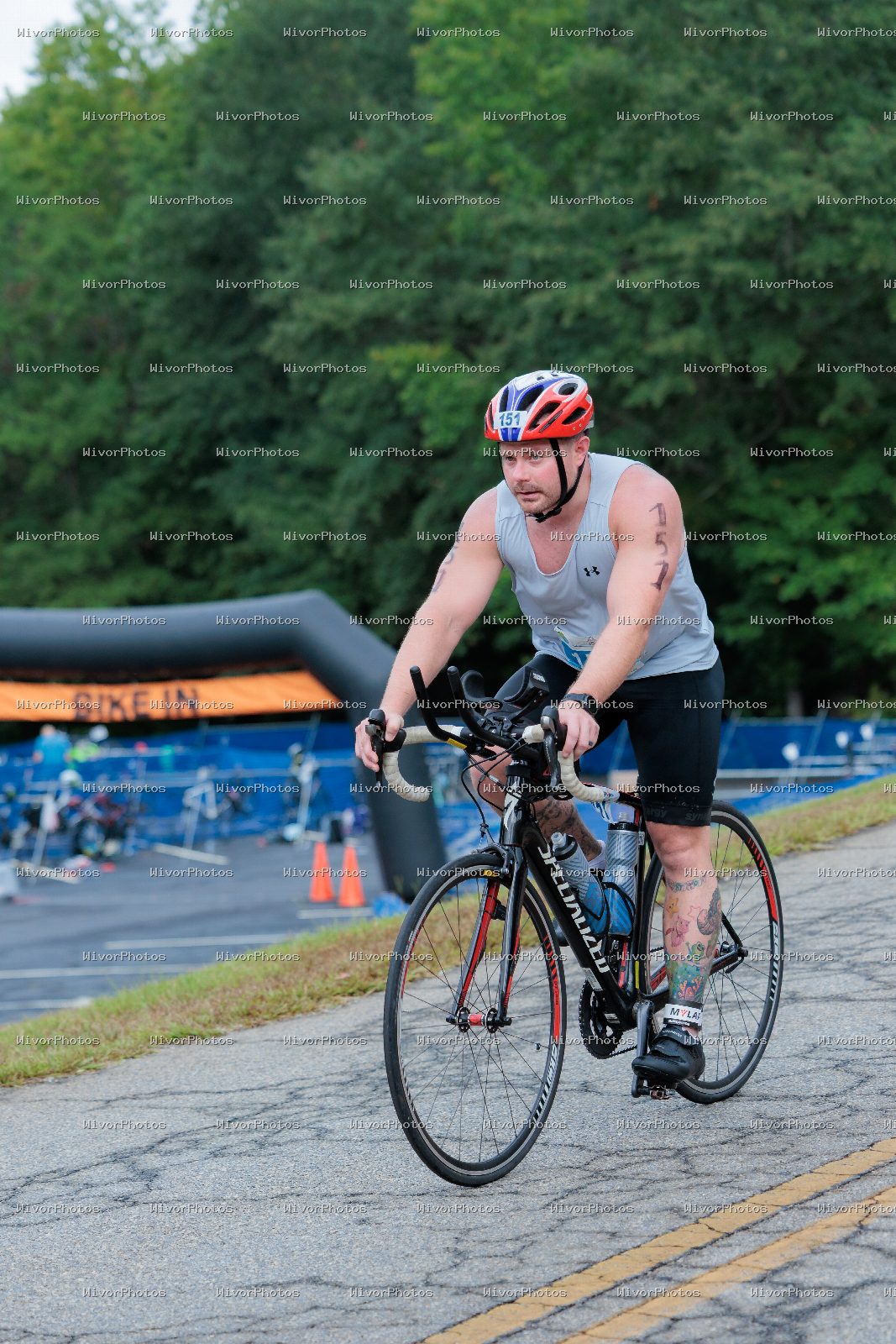 Triathlon photograph at Tugaloo Olympic, Sprint, and Aquabike
