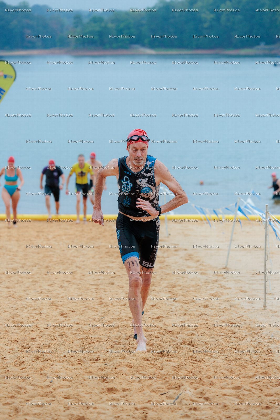 Triathlon photograph at Tugaloo Olympic, Sprint, and Aquabike