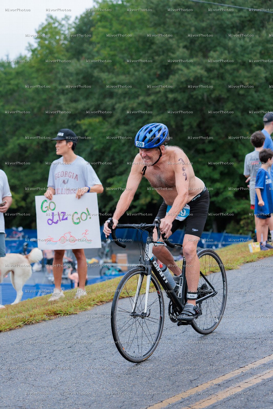 Triathlon photograph at Tugaloo Olympic, Sprint, and Aquabike