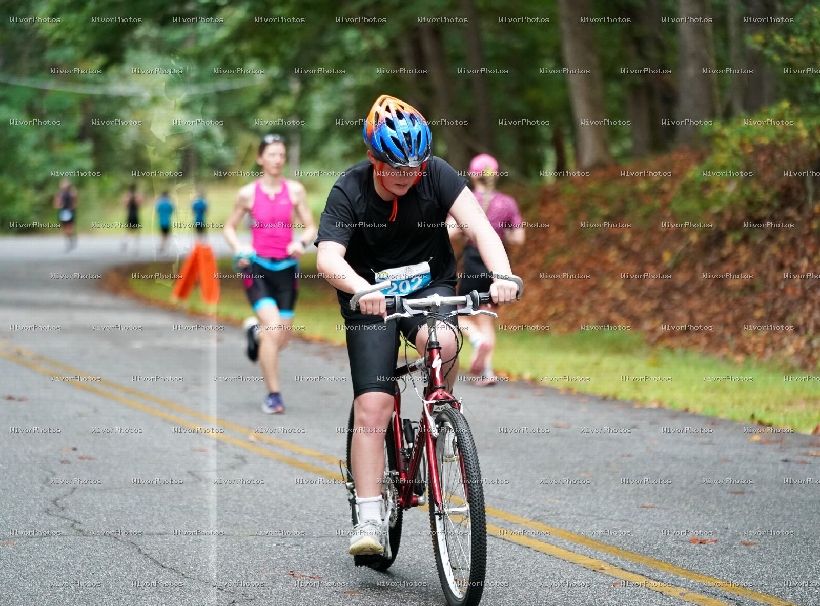 Triathlon photograph at Tugaloo Olympic, Sprint, and Aquabike