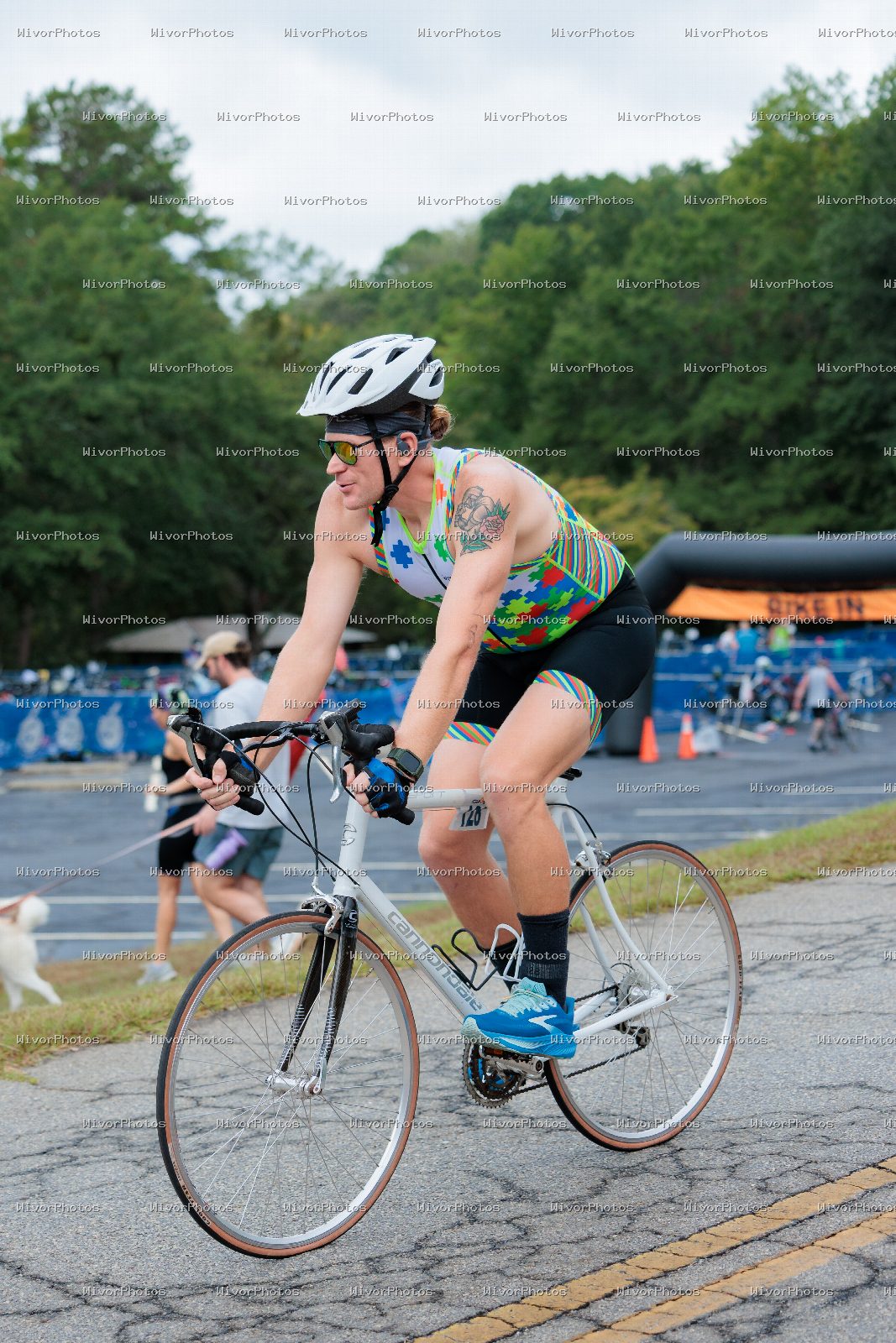 Triathlon photograph at Tugaloo Olympic, Sprint, and Aquabike