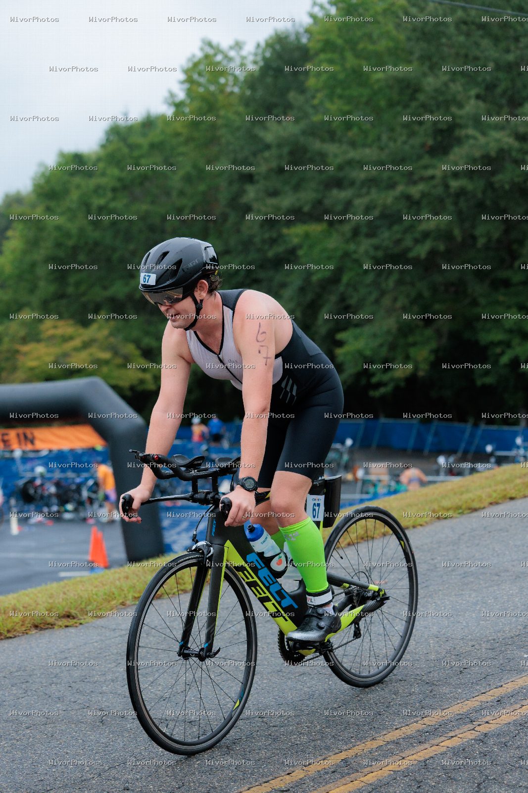 Triathlon photograph at Tugaloo Olympic, Sprint, and Aquabike