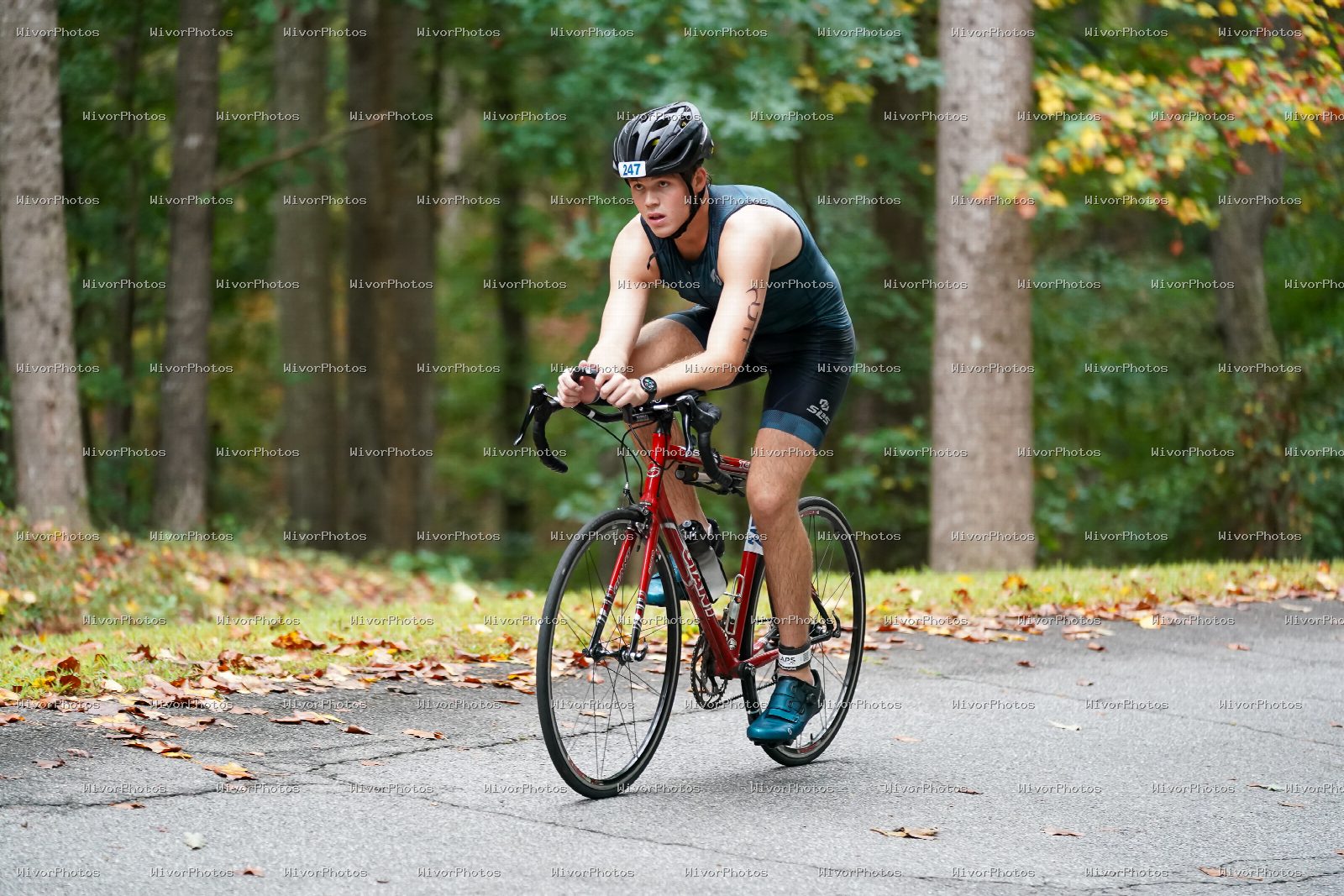 Triathlon photograph at Tugaloo Olympic, Sprint, and Aquabike